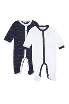 My First Armani Sleepsuits, Set of Two